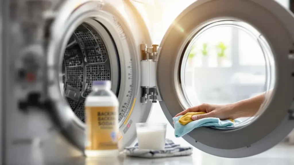 Entdecken Sie eine unfehlbare Methode, um Schimmel aus den Gummidichtungen Ihrer Waschmaschine zu entfernen