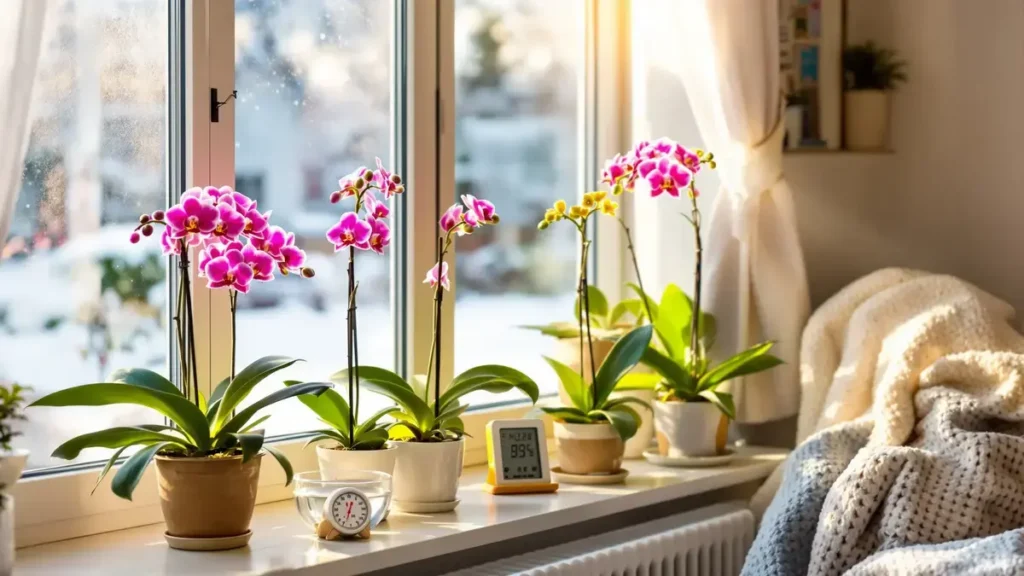Vermeiden Sie winterliche Tücken: Unverzichtbare Tipps für Orchideenliebhaber